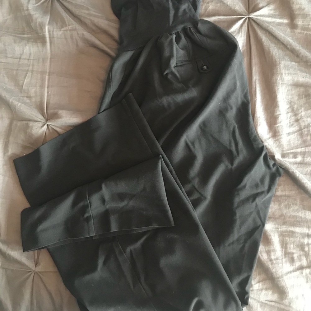 Motherhood maternity black dress pants